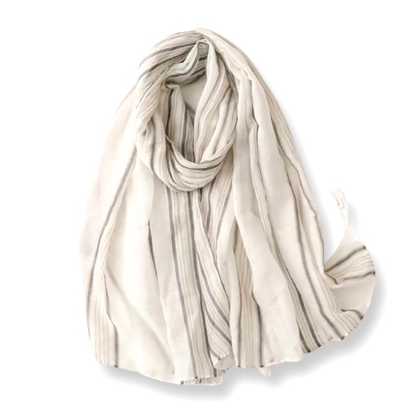 Accessories - ✂️ SPRING SWEEP SALE Luxury Tassel Viscose Lightweight Shawl Scarf